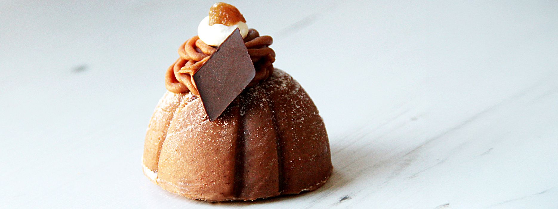 Le dessert mont-blanc