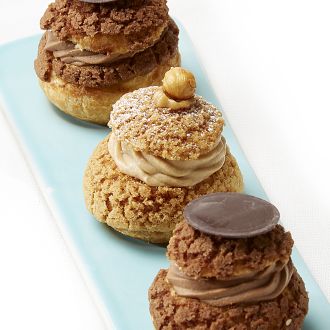 Les choux garnis sucrés