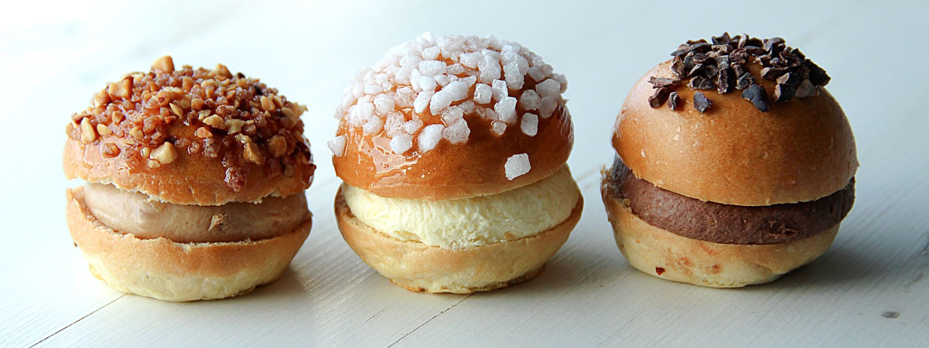les mini-choux garnis
