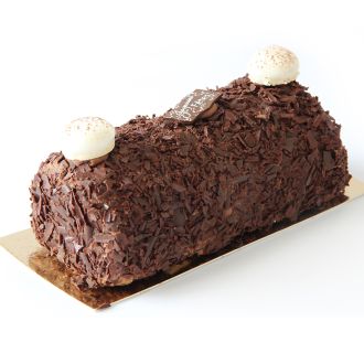the chocolate log