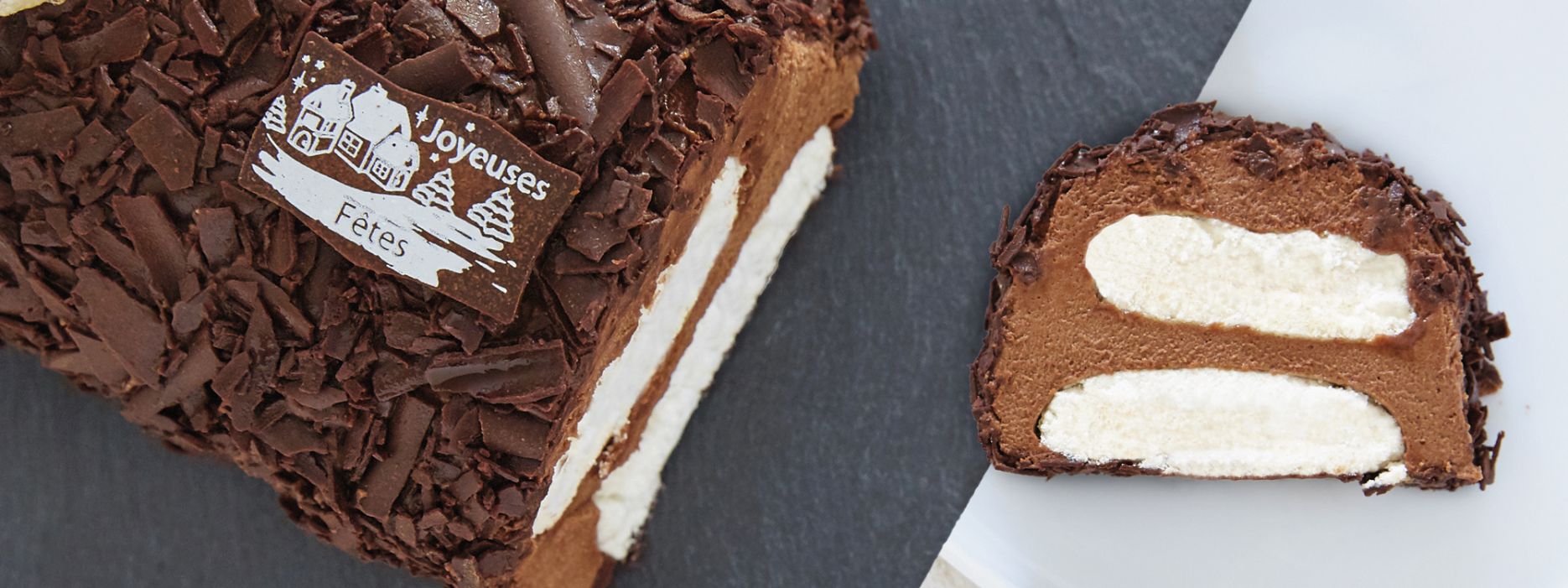 the merveilleux yule log