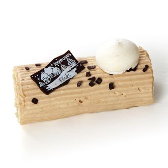 la mini-buche roulée au café