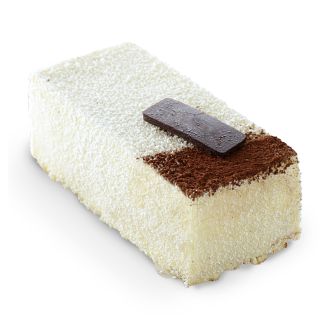 the white chocolate citrus log