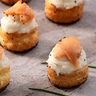 les mini-choux salés