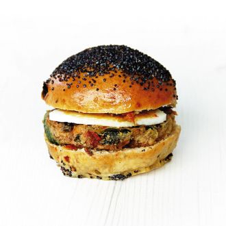 le mini-burger végétarien