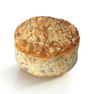 le crumble de champignons patate douce
