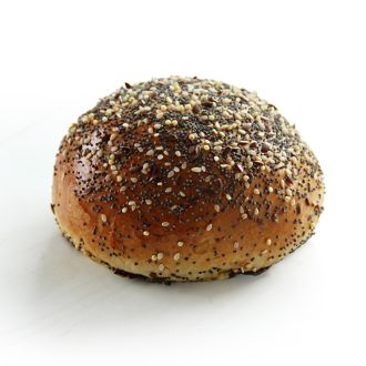 seeded burger bun